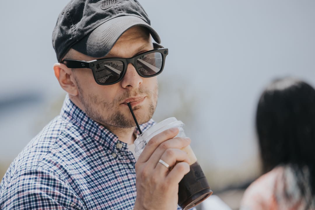 George Karmas Filming in Santorini