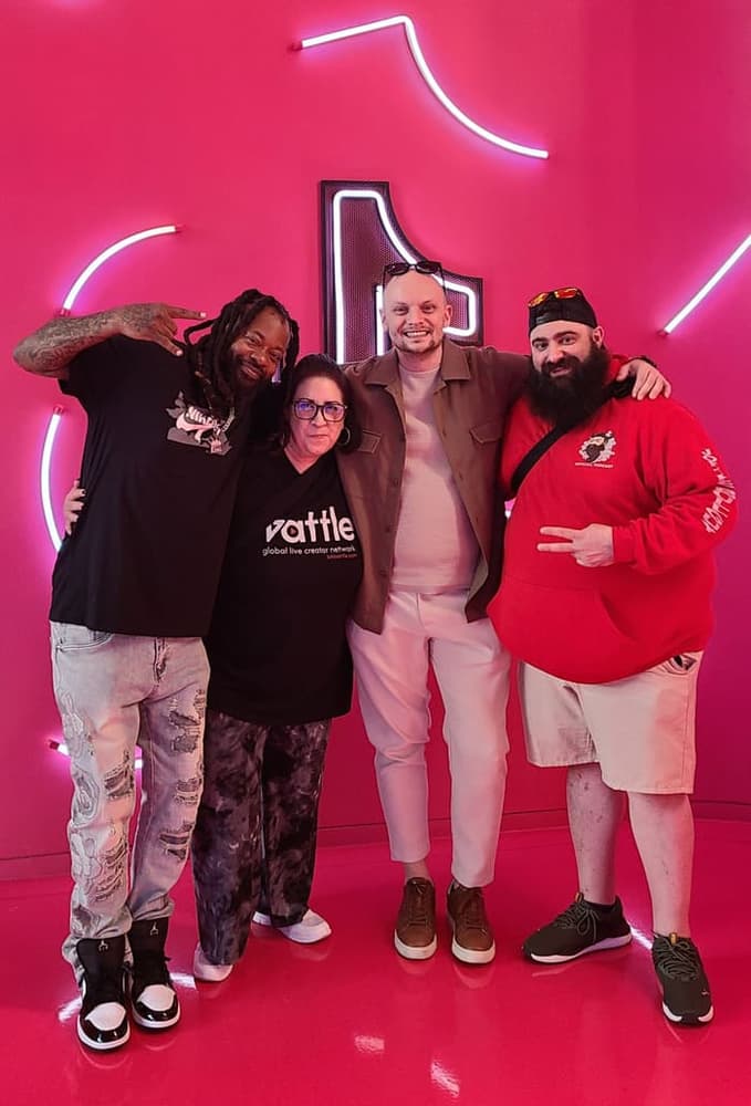 George Karmas at TikTok Live Studio Headquarters